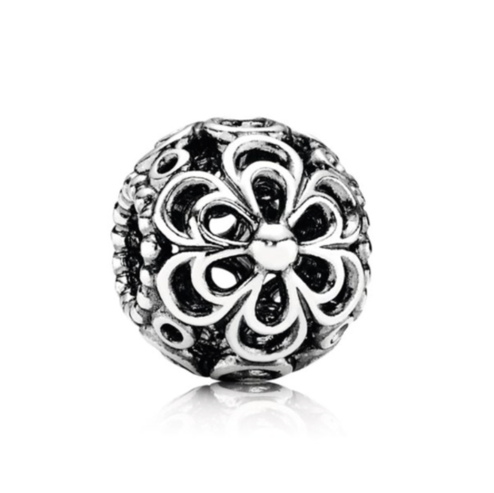 Pandora Openwork Picking Daisies charm